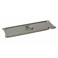 Rieber GastroNorm-Behälter GN 2/8 Flachdeckel mit Löffel/Griff Ausschnitt