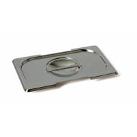 Rieber GastroNorm-Behälter GN 1/4 Flachdeckel mit Griff Ausschnitt