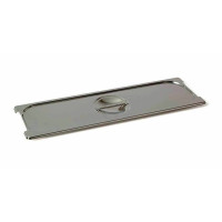 Rieber GastroNorm-Behälter GN 2/4 Flachdeckel mit Griff Ausschnitt