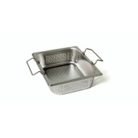 Rieber GastroNorm-Behälter GN 1/2 - 90 mm gelocht mit Stapelklappgriff