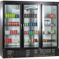 KBS Glastürkühlschrank TKU 1850 G mit drei Türen