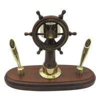 SeaClub Steuerrad mit 2 Penhaltern