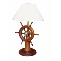 SeaClub Lampe-Steuerstand Holz E14