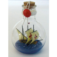 SeaClub Flaschenschiff Santa Maria rund