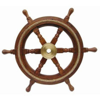 SeaClub Steuerrad mit Tau 30 cm