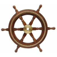 SeaClub Steuerrad mit Tau 45 cm