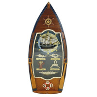 Schlüsselkasten mit Knoten in Bootsform von Sea Club