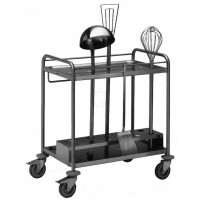 B.PRO Löffelwagen LW 8 x 5-2 Kunststoff Rollen