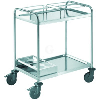 B.PRO Gewürzwagen GW 8 x 5-2 Kunststoff Rollen