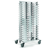 B.PRO SERVISTAR Gastro 120 mit Kunststoff-Rollen, fertig montiert