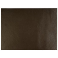 APS Tischset Kunstleder, braun