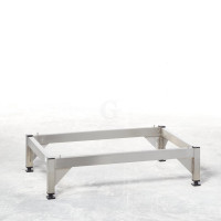 RATIONAL Untergestell UG I für Combi-Duo Typ 6-1/1 auf 6-1/1, 10-1/1, allseitig offen, Höhe 200 mm, mit Fixierung (MarineLine), Musterbild