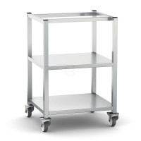 RATIONAL Untergestell UG I für Typ XS 6-2/3 allseitig offen, Höhe 931 mm fahrbar