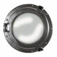 SeaClub Bullaugen-Spiegel vernickelt