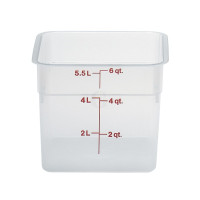 Cambro CamSquares® - Transparent Vorratsbehälter 5,7 Liter
