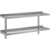 SARO Wandbord, 2 Borde 1400mm