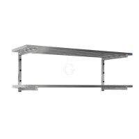 SARO Wandbord mit Streben, 2 Borde 800mm