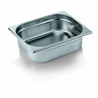 WAS GN 71 Behälter 1/2-040 mm Bodenlochung Chromnickelstahl-20