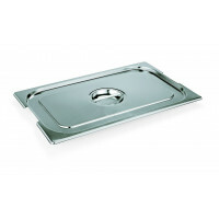 WAS GN 73 Deckel 1/1 mit Aussparung für Fallgriffe Chromnickelstahl-20