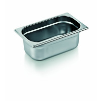 WAS 6 Stk. GN 75 Eco Behälter 1/4-065 mm Chromnickelstahl