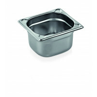 WAS GN 76 Behälter 1/6-150 mm mit U-Ecken Chromnickelstahl-20