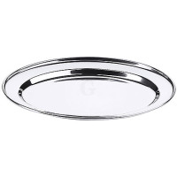 Contacto Bratenplatte, oval, flach, 300 mm