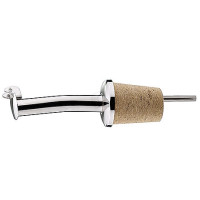 Contacto Flaschenausgießer, Naturkork-Pfropfen, mit Kläppchen