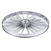 Contacto Tortenteiler, Edelstahl, 18 Segmente