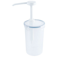 Contacto Dispenser, rund mit Pumpe, 2l