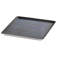 Frilich RAISER OAK Frischeplatte - Porzellanplatte, 230 x 230 mm blau