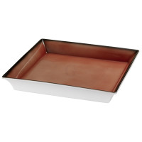 Frilich RAISER OAK Frischeschale - Porzellanschale 350 x 350 mm, rot