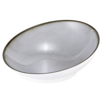 Frilich RAISER OAK Buffetschale - Porzellan, grau