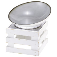 Frilich RAISER VINTAGE Buffetschale, grau 285 mm