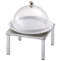 Frilich RAISER INOX Clochenplatte, weiß 258 mm