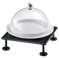 Frilich RAISER RUSTIC Clochenplatte, weiß 210 mm