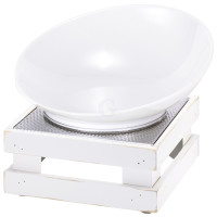 Frilich RAISER VINTAGE Buffetschale, weiß 220 mm