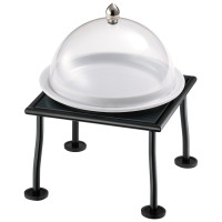 Frilich RAISER RUSTIC Clochenplatte, weiß 310 mm