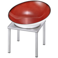 Frilich RAISER INOX Buffetschale, rot 275 mm