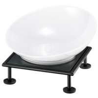 Frilich RAISER RUSTIC Buffetschale, weiß 177 mm