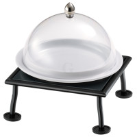 Frilich RAISER RUSTIC Clochenplatte, weiß 260 mm