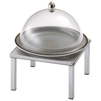 Frilich RAISER INOX Clochenplatte, grau 258 mm