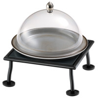 Frilich RAISER RUSTIC Clochenplatte, grau 260 mm