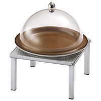 Frilich RAISER INOX Clochenplatte, caramel 258 mm