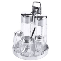 Contacto Menage Salz/Pfeffer, Essig/Öl, Senf