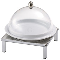 Frilich RAISER INOX Clochenplatte, weiß 208 mm