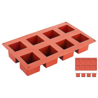 Contacto Silikon-Backmatte, Würfel, 8 Formen