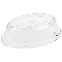 Contacto Tellerglocke, klar, oval 265 mm