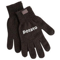 Contacto Gemüseschutzhandschuhe, braun