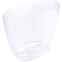 Contacto Sektkühler für 2 Flaschen, klar