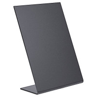 Contacto Tischaufsteller Kreidetafel L-Form, Din A6